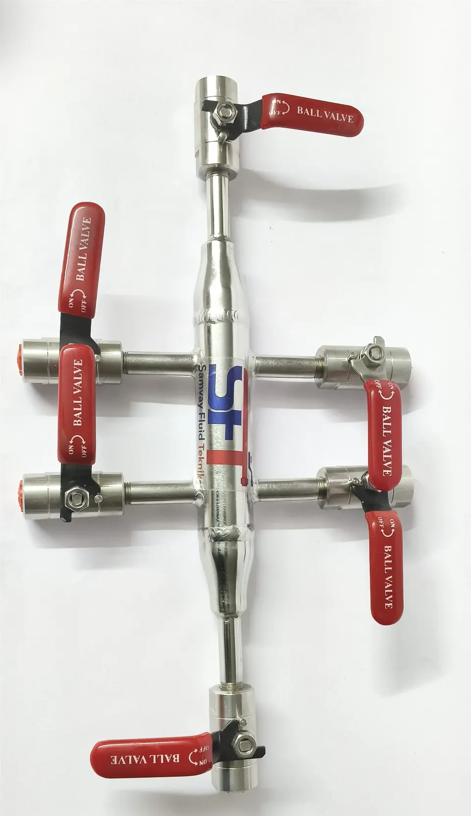 Air Header Manifold, 6000 psi by Samvay Fluid Tekniks, supplied in Mexico