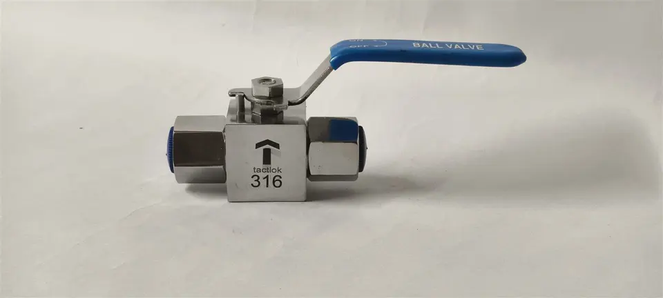 Ball Valve, 12,000 psi by Samvay Fluid Tekniks, supplied in Canada