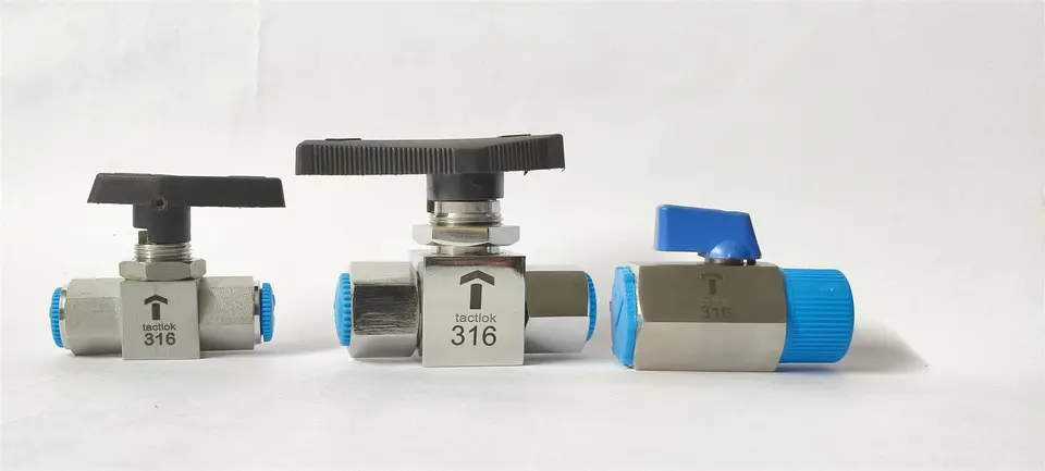 Instrumentation Ball Valves, Multiple Types by Samvay Fluid Tekniks, supplied in Canada