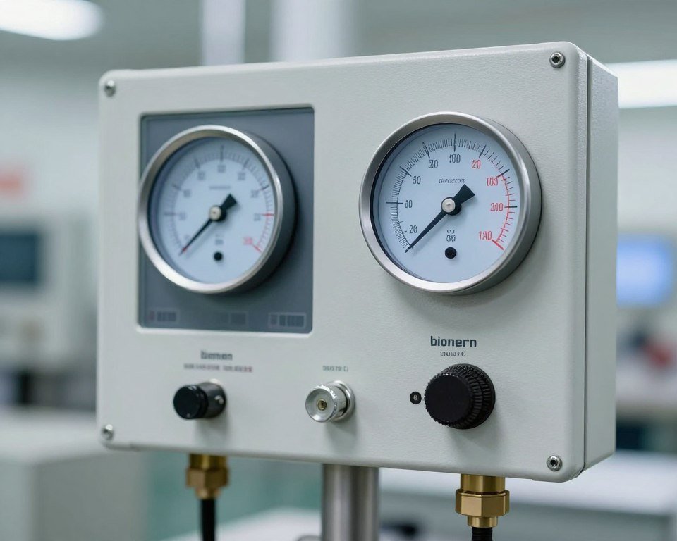 Temperature gauge showing high and low temperature service ranges for tube fittings