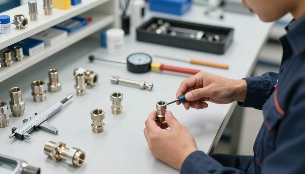 tube fitting installation tube fitting installation